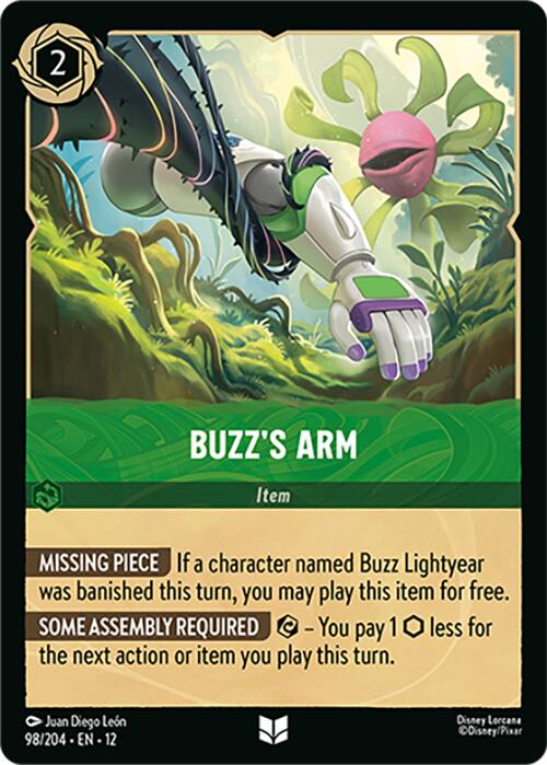 Buzz's Arm (98/204) [Wilds Unknown] | Cards and Coasters CA