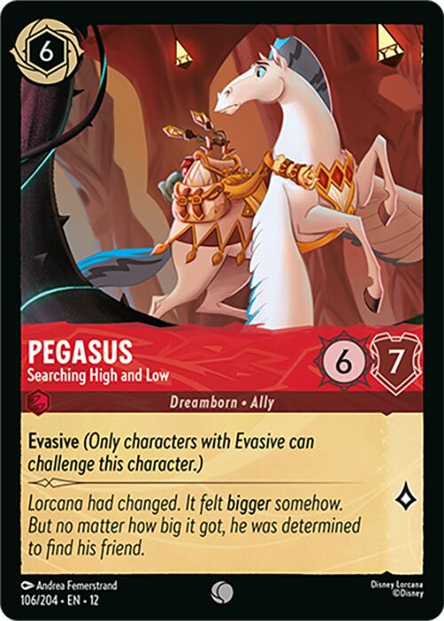 Pegasus - Searching High and Low (106/204) [Wilds Unknown] | Cards and Coasters CA
