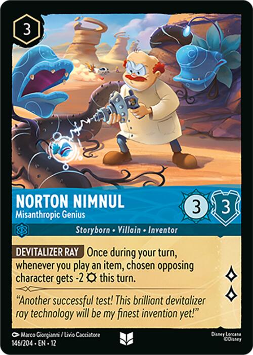 Norton Nimnul - Misanthropic Genius (146/204) [Wilds Unknown] | Cards and Coasters CA