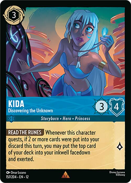 Kida - Discovering the Unknown (157/204) [Wilds Unknown] | Cards and Coasters CA