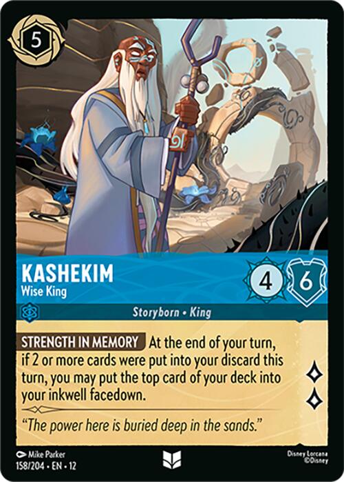 Kashekim - Wise King (158/204) [Wilds Unknown] | Cards and Coasters CA