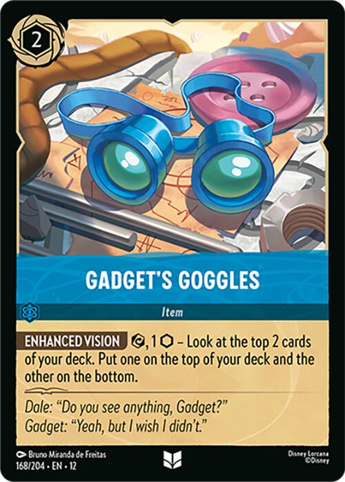 Gadget's Goggles (168/204) [Wilds Unknown] | Cards and Coasters CA