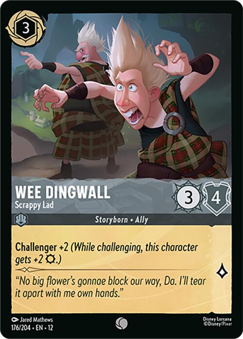 Wee Dingwall - Scrappy Lad (176/204) [Wilds Unknown] | Cards and Coasters CA
