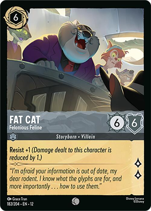 Fat Cat - Felonious Feline (182/204) [Wilds Unknown] | Cards and Coasters CA