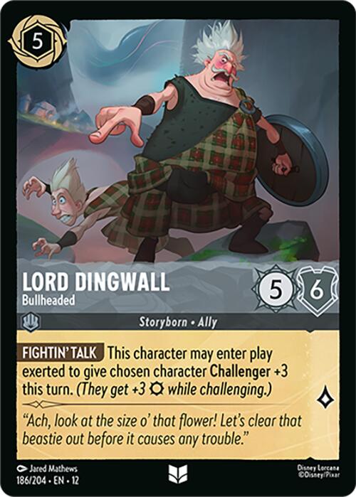 Lord Dingwall - Bullheaded (186/204) [Wilds Unknown] | Cards and Coasters CA