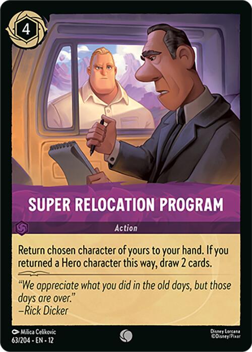 Super Relocation Program (63/204) [Wilds Unknown] | Cards and Coasters CA