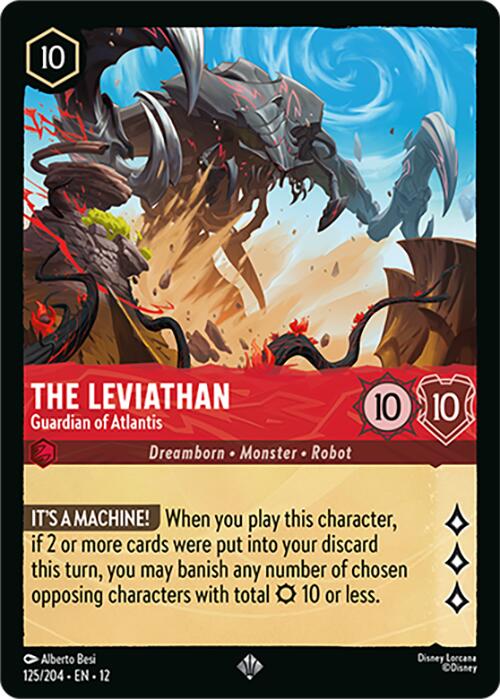 The Leviathan - Guardian of Atlantis (125/204) [Wilds Unknown] | Cards and Coasters CA