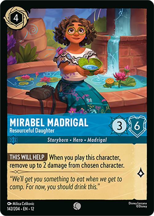 Mirabel Madrigal - Resourceful Daughter (142/204) [Wilds Unknown] | Cards and Coasters CA