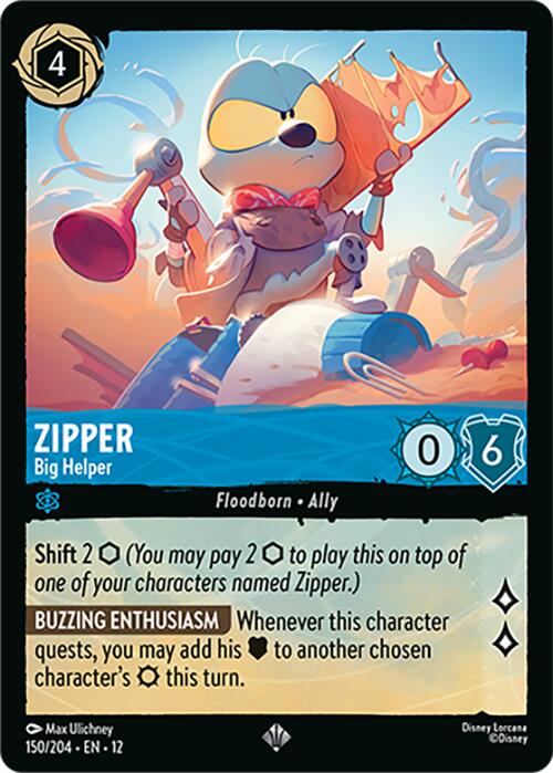 Zipper - Big Helper (150/204) [Wilds Unknown] | Cards and Coasters CA