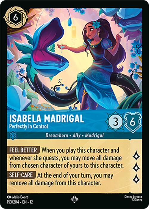 Isabela Madrigal - Perfectly in Control (153/204) [Wilds Unknown] | Cards and Coasters CA