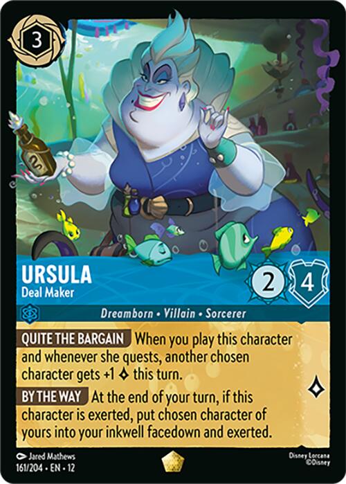 Ursula - Deal Maker (161/204) [Wilds Unknown] | Cards and Coasters CA