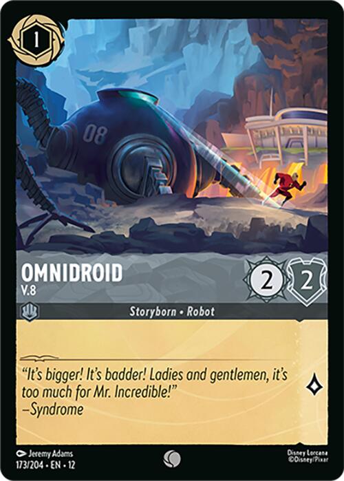 Omnidroid - V.8 (173/204) [Wilds Unknown] | Cards and Coasters CA
