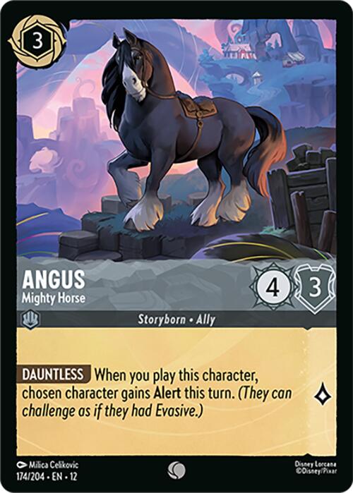 Angus - Mighty Horse (174/204) [Wilds Unknown] | Cards and Coasters CA