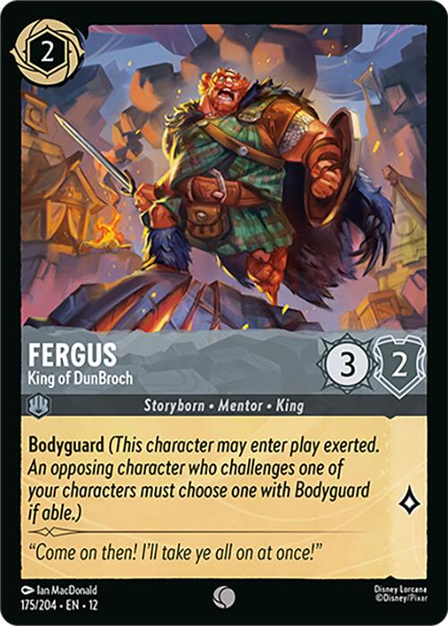 Fergus - King of DunBroch (175/204) [Wilds Unknown] | Cards and Coasters CA
