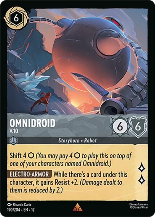 Omnidroid - V.10 (190/204) [Wilds Unknown] | Cards and Coasters CA