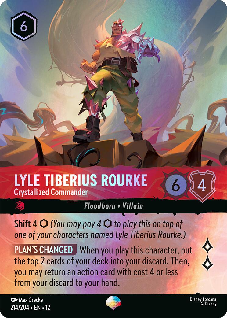 Lyle Tiberius Rourke - Crystallized Commander (Epic) (214/204) [Wilds Unknown] | Cards and Coasters CA