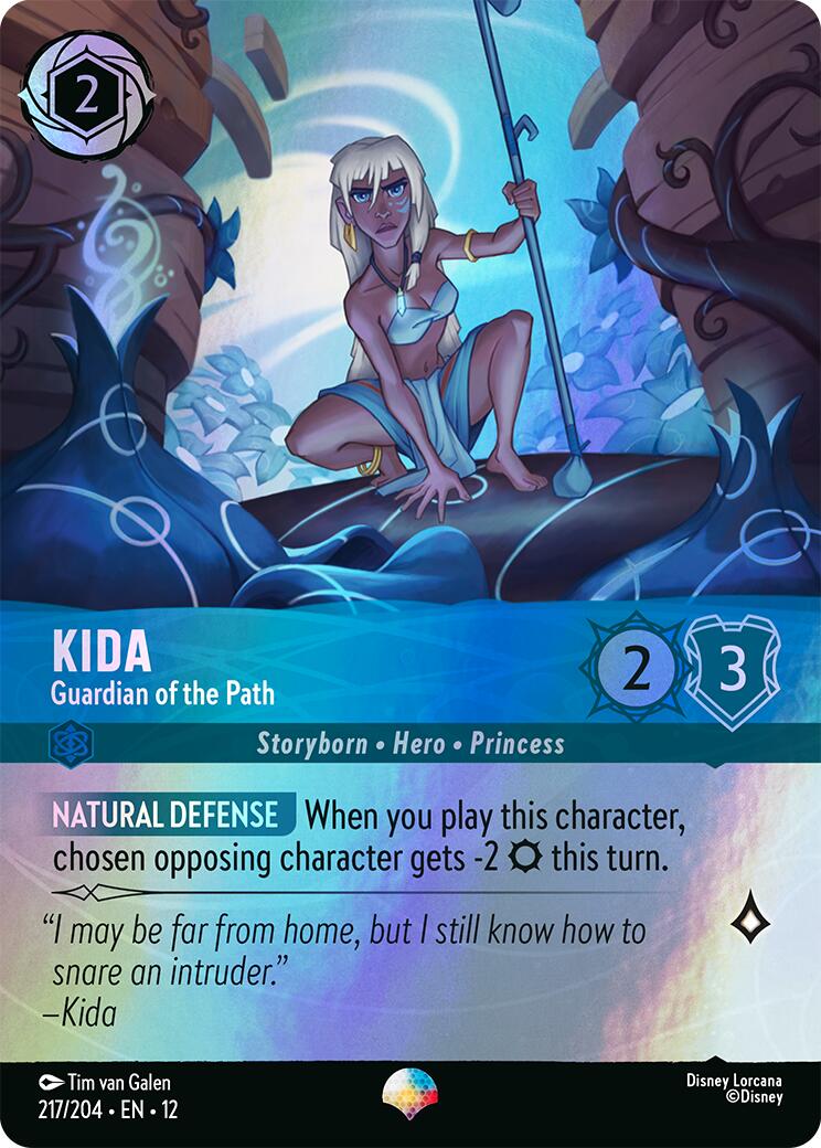 Kida - Guardian of the Path (Epic) (217/204) [Wilds Unknown] | Cards and Coasters CA