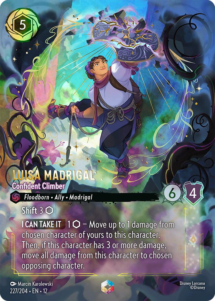 Luisa Madrigal - Confident Climber (Enchanted) (227/204) [Wilds Unknown] | Cards and Coasters CA