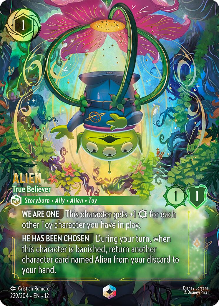 Alien - True Believer (Enchanted) (229/204) [Wilds Unknown] | Cards and Coasters CA