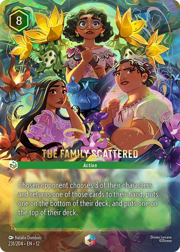 The Family Scattered (Enchanted) (231/204) [Wilds Unknown] | Cards and Coasters CA