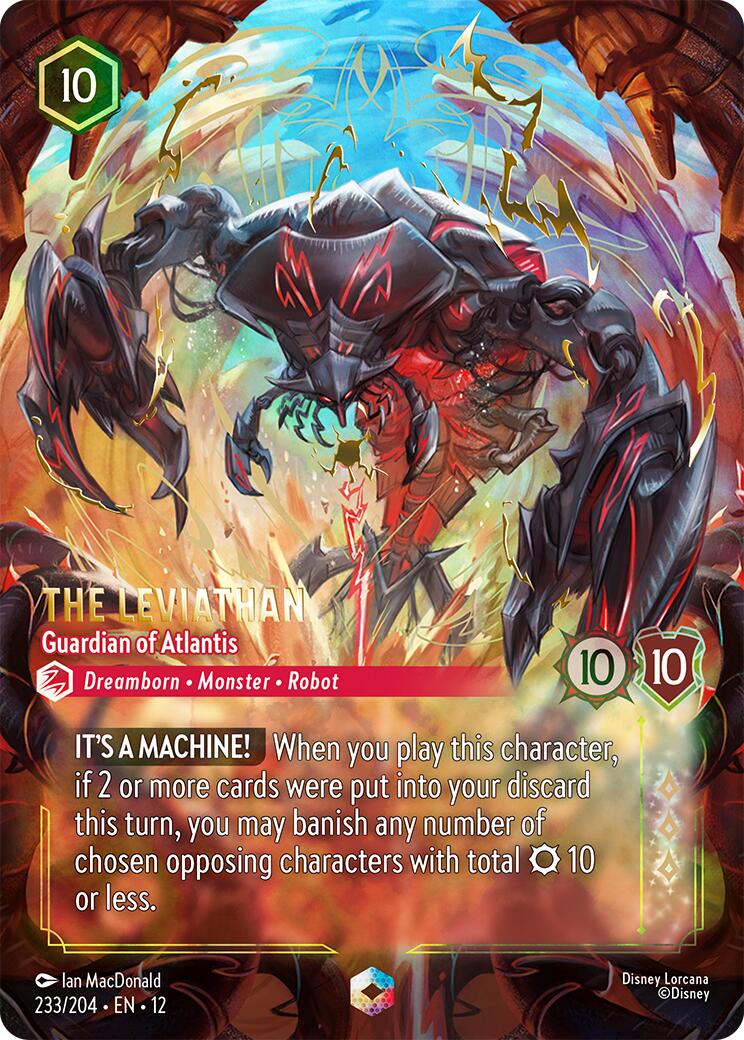 The Leviathan - Guardian of Atlantis (Enchanted) (233/204) [Wilds Unknown] | Cards and Coasters CA
