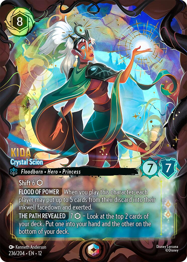 Kida - Crystal Scion (Enchanted) (236/204) [Wilds Unknown] | Cards and Coasters CA