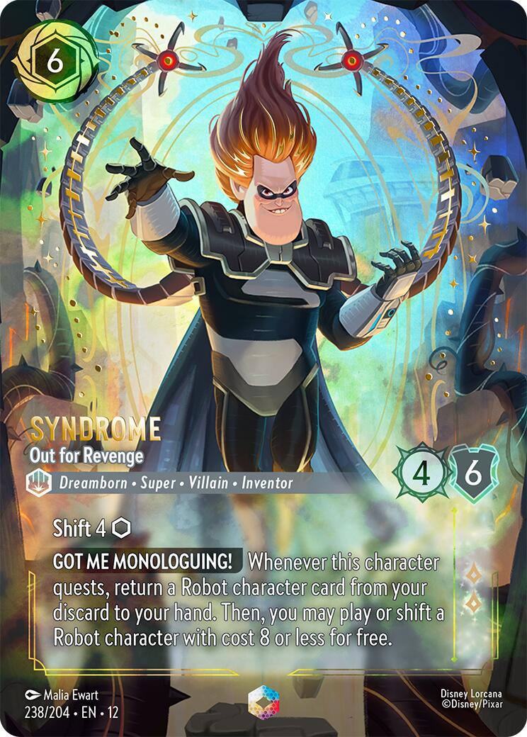 Syndrome - Out for Revenge (Enchanted) (238/204) [Wilds Unknown] | Cards and Coasters CA