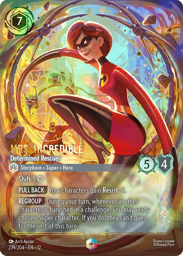 Mrs. Incredible - Determined Rescuer (Enchanted) (239/204) [Wilds Unknown] | Cards and Coasters CA