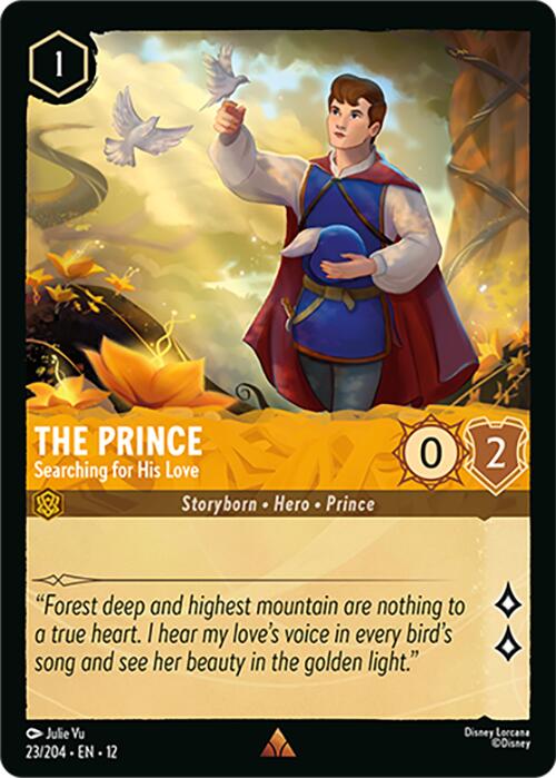 The Prince - Searching for His Love (23/204) [Wilds Unknown] | Cards and Coasters CA