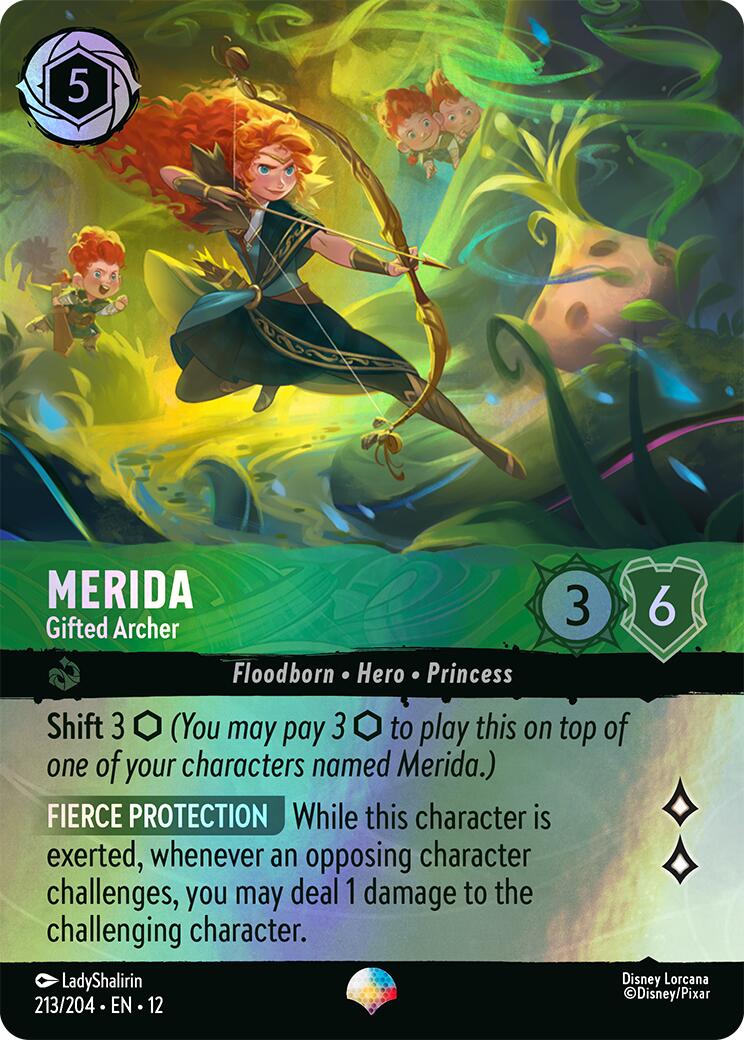 Merida - Gifted Archer (Epic) (213/204) [Wilds Unknown] | Cards and Coasters CA