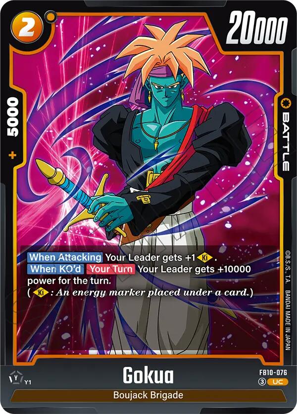 Gokua (FB10-076) [Cross Force] | Cards and Coasters CA