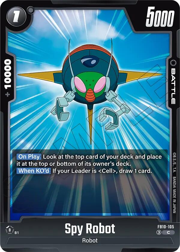 Spy Robot [Cross Force] | Cards and Coasters CA