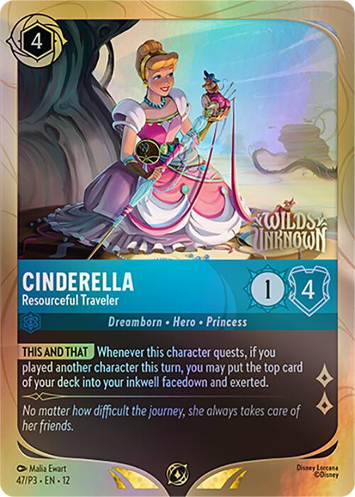Cinderella - Resourceful Traveler (47) [Promo Cards] | Cards and Coasters CA