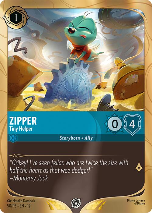 Zipper - Tiny Helper (50) [Promo Cards] | Cards and Coasters CA