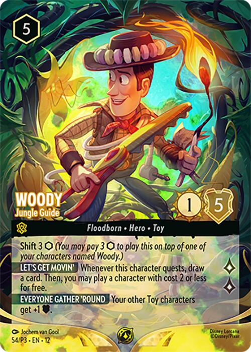 Woody - Jungle Guide (Store Championship) (54) [Promo Cards] | Cards and Coasters CA