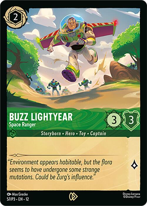 Buzz Lightyear - Space Ranger (57) [Promo Cards] | Cards and Coasters CA