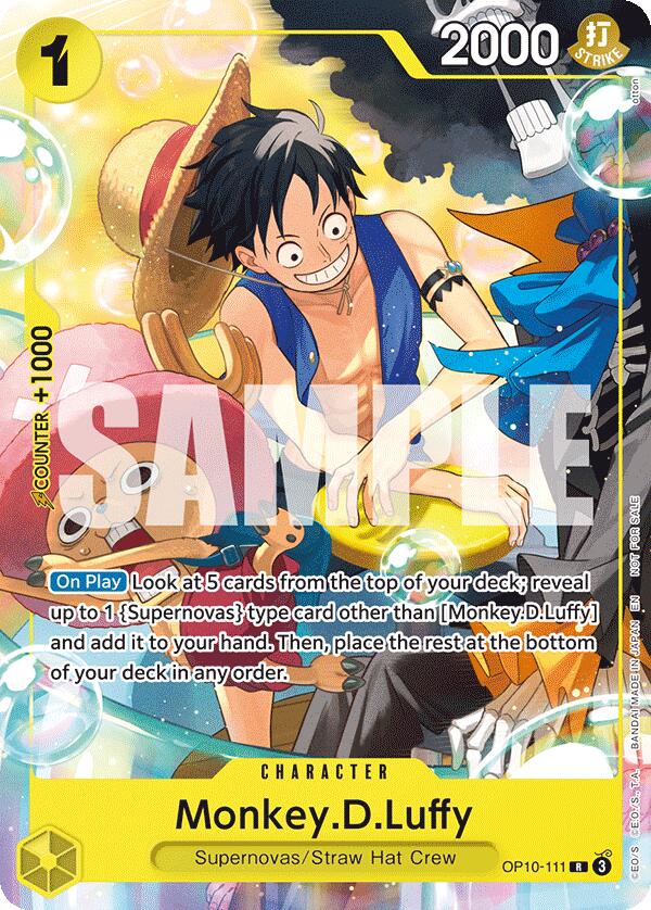 Monkey.D.Luffy (Welcome Pack 2026 Vol.1) [One Piece Promotion Cards] | Cards and Coasters CA