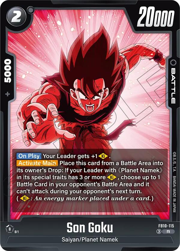 Son Goku (FB10-115) [Cross Force] | Cards and Coasters CA