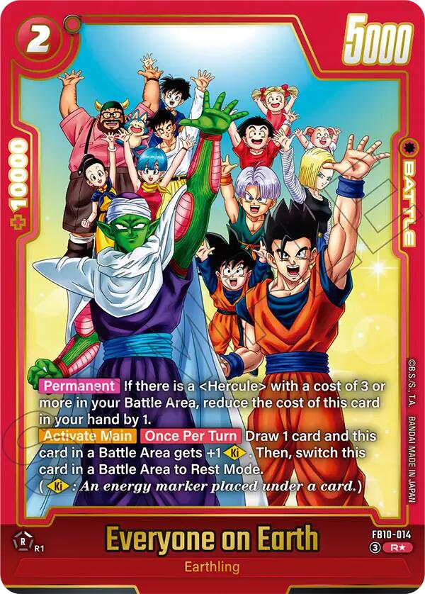 Everyone on Earth (Alternate Art) [Cross Force] | Cards and Coasters CA
