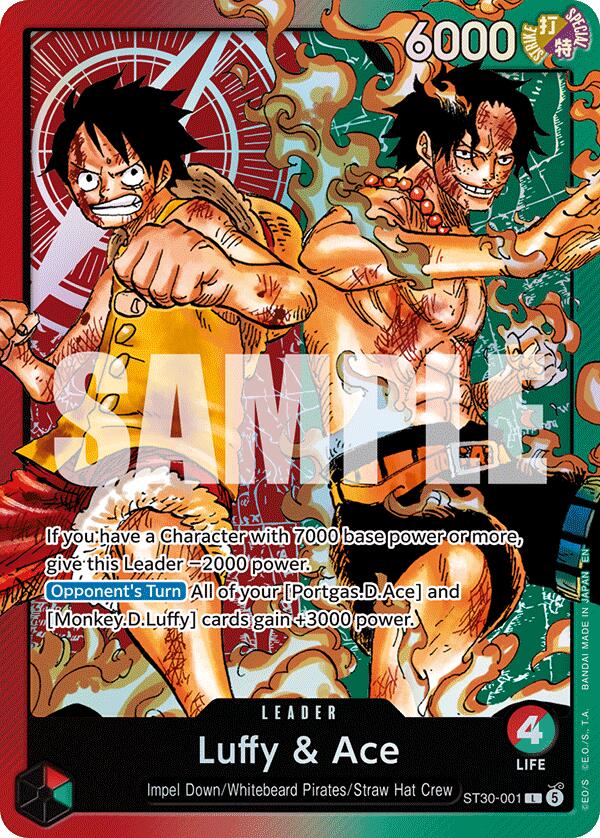 Luffy & Ace [Starter Deck EX: Luffy & Ace] | Cards and Coasters CA