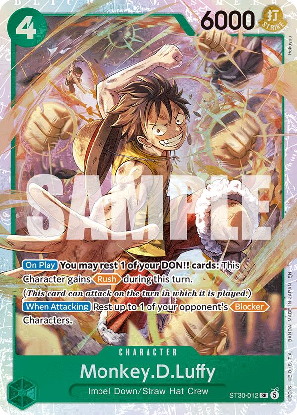 Monkey.D.Luffy [Starter Deck EX: Luffy & Ace] | Cards and Coasters CA