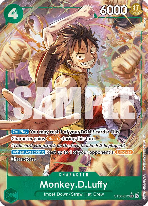 Monkey.D.Luffy (Parallel) [Starter Deck EX: Luffy & Ace] | Cards and Coasters CA