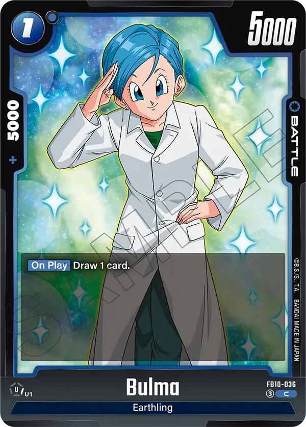Bulma [Cross Force] | Cards and Coasters CA