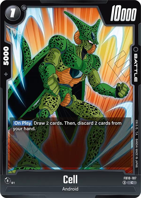 Cell (FB10-107) [Cross Force] | Cards and Coasters CA