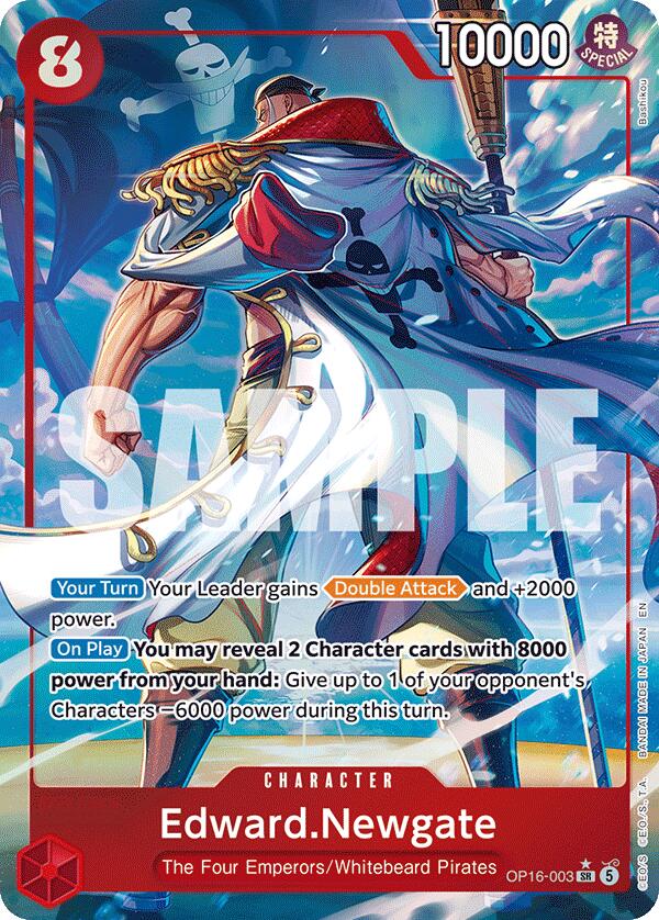 Edward.Newgate (Alternate Art) [The Time of Battle] | Cards and Coasters CA