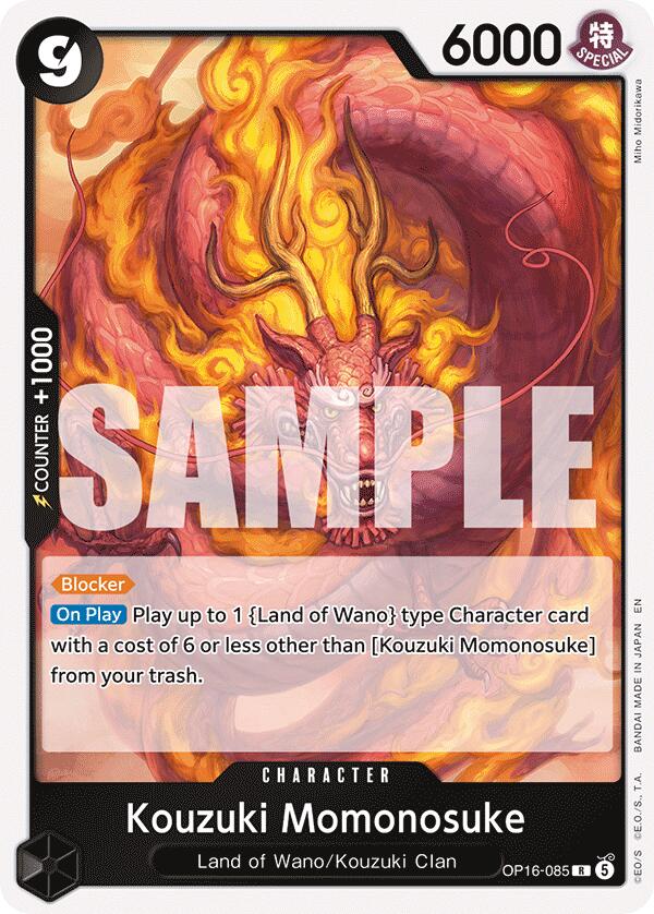 Kouzuki Momonosuke [The Time of Battle] | Cards and Coasters CA