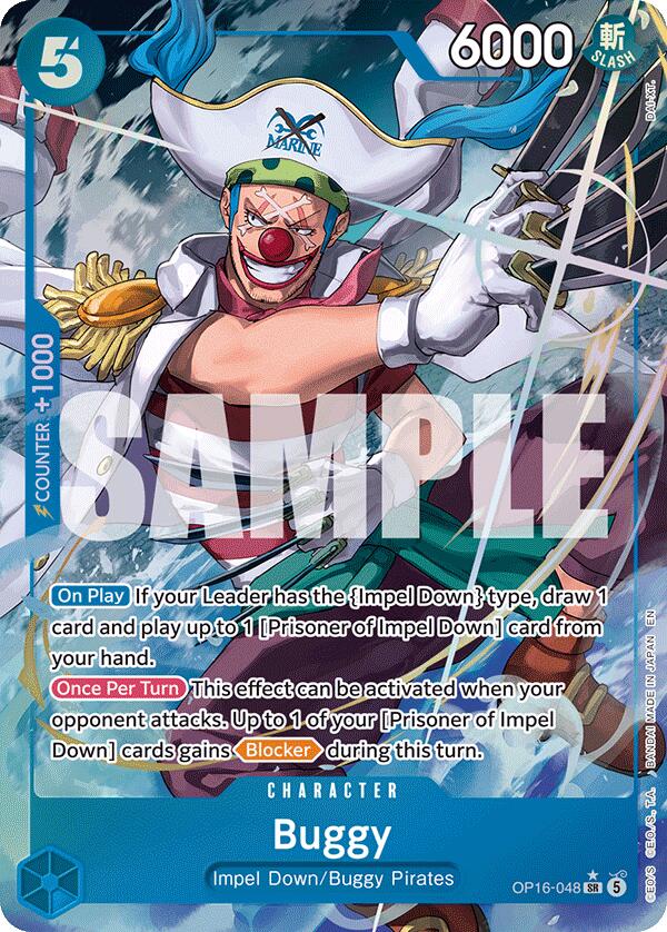 Buggy (Alternate Art) [The Time of Battle] | Cards and Coasters CA