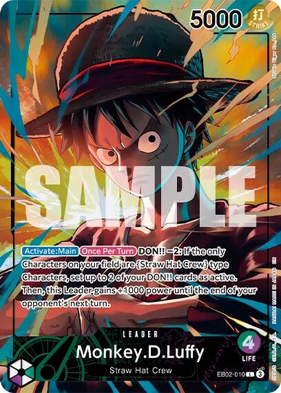 Monkey.D.Luffy (Official Playmat Limited Edition Vol.5) [One Piece Promotion Cards] | Cards and Coasters CA