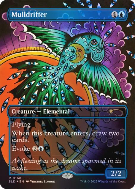 Mulldrifter (0168) (Rainbow Foil) [Secret Lair Drop Series] | Cards and Coasters CA