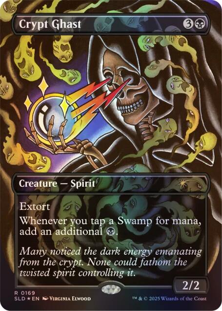 Crypt Ghast (Rainbow Foil) [Secret Lair Drop Series] | Cards and Coasters CA